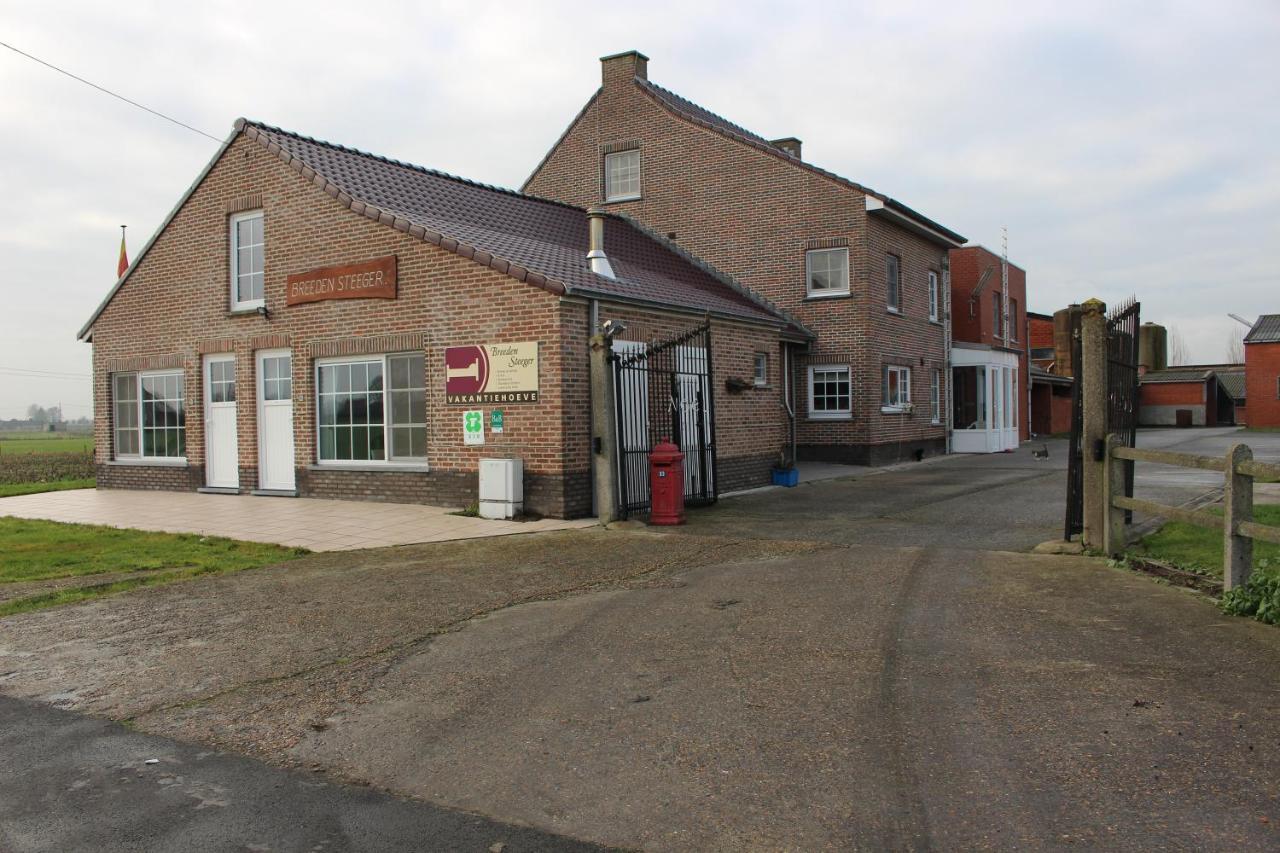 Breeden Steeger Hoeve Lichtervelde ภายนอก รูปภาพ